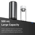 Baseus Alloy Car Trash Bin - Compact Garbage Can for Auto - Vehicle Dustbin & Storage Holder